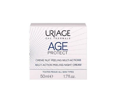  URIAGE Age Protect Multi Action Peeling Night Cream Απολεπιστική Κρέμα Νυκτός Πολλαπλών Δράσεων 50ml, fig. 1 