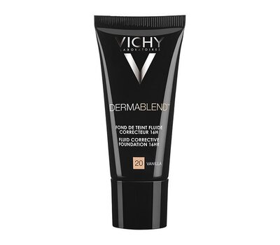  VICHY Dermablend Fluid Corrective Foundation Διορθωτικό Make Up SPF35 (No20 Vanilla) Με Εύπλαστη Υφή, 30ml, fig. 1 