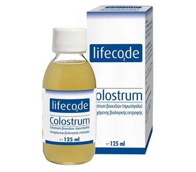  LIFECODE Colostrum Συμπλήρωμα Διατροφής Για Την Ολιστική Ενίσχυση Του Ανθρώπινου Οργανισμού, 125ml, fig. 1 