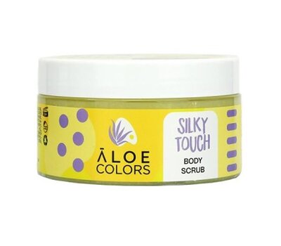  ALOE COLORS Silky Touch Body Scrub Απολεπιστικό Σώματος, 200ml, fig. 1 