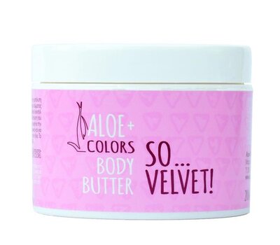  ALOE COLORS So Velvet Body Butter Βούτυρο Σώματος, 200ml, fig. 1 