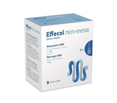  EPSILON HEALTH Effecol Micro-Enemas Macrogol 4000 Μικροκλύσματα Ενηλίκων, 6x9gr, fig. 1 
