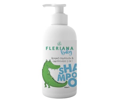  POWER HEALTH Fleriana Baby Shampoo & Body Wash 2-in-1 Βρεφικό Σαμπουάν & Αφρόλουτρο, 500ml, fig. 1 