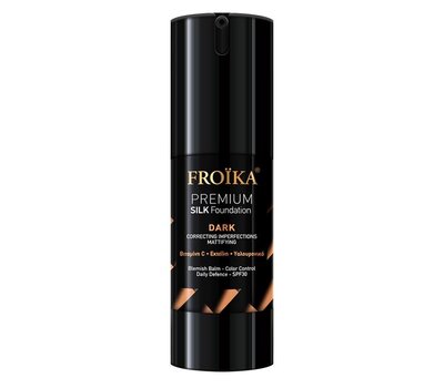  FROIKA Premium Silk Foundation Dark 30ml, fig. 1 