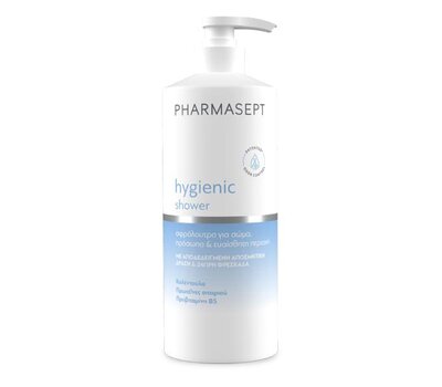  PHARMASEPT Tol Velvet Hygienic Shower Αφρόλουτρο με ήπια αντισηπτική δράση για σώμα, πρόσωπο & ευαίσθητη περιοχή 500ml, fig. 1 