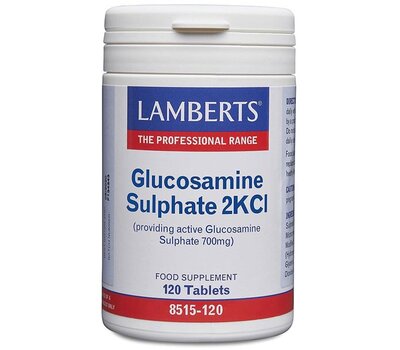  LAMBERTS Glucosamine Sulphate 2KCl Θειική Γλυκοζαμίνη, 120 tabs, fig. 1 