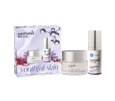  PANTHENOL EXTRA Promo Pack Youthful Skin Face and Eye Cream 50ml & Face and Eye Serum 30ml, fig. 1 