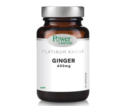  POWER HEALTH Power οf Nature Platinum Range Ginger 400mg, 30caps, fig. 1 