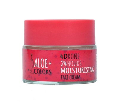  ALOE COLORS 24Hours Moisturising Face Cream Ενυδατική Κρέμα Προσώπου, 50ml, fig. 1 