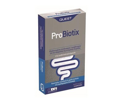  QUEST Probiotix Προβιοτικό Συμπλήρωμα Διατροφής, 15Caps, fig. 1 
