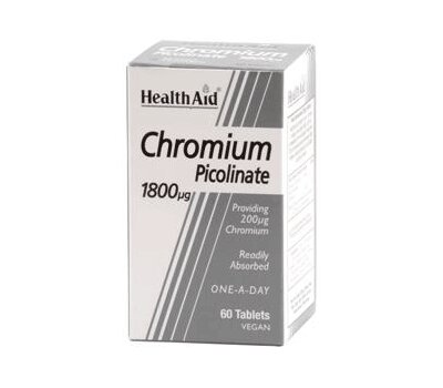  HEALTH AID Chromium Picolinate 1800μg 60 Tabs, fig. 1 