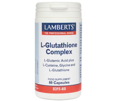 LAMBERTS L-Glutathione Complex Σύμπλεγμα Γλουταθιόνης 60 Caps