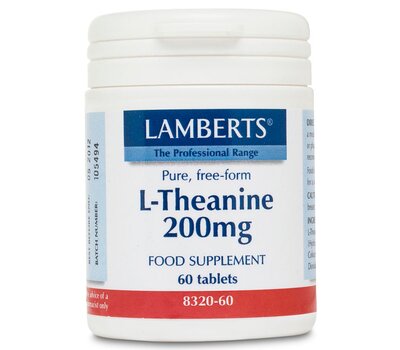  LAMBERTS L-Theanine 200mg 60Tabs, fig. 1 