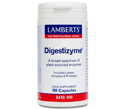 LAMBERTS Digestizyme Πεπτικά Ένζυμα 100 Capsules