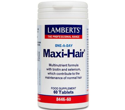 LAMBERTS Maxi Hair Ολοκληρωμένη Φόρμουλα κατά της Τριχόπτωσης 60 Tablets