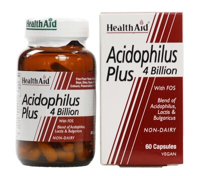  HEALTH AID Acidophilus Plus (4 Billion) 60Caps, fig. 1 