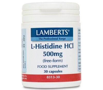 LAMBERTS L-Histidine HCI Ιστιδίνη 500 mg