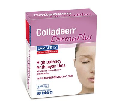 LAMBERTS Colladeen® Derma Plus Κολλαγόνο, Ανθοκυανιδίνες για Μαλλιά, Νύχια & Δέρμα 60 Ταμπλέτες
