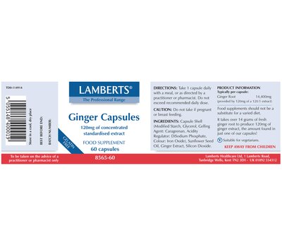  LAMBERTS Ginger 60Caps, fig. 2 