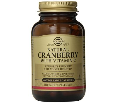 Solgar Cranberry Extract with Vitamin C 400mg 60caps