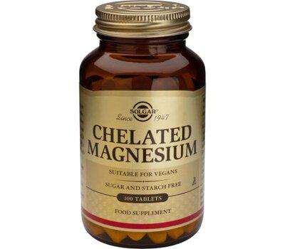  SOLGAR CHELATED MAGNESIUM 100mg tabs 100s, fig. 1 