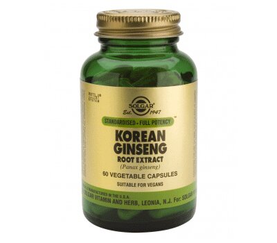  SOLGAR SFP KOREAN GINSENG ROOT EXTRACT vcaps 60s, fig. 1 