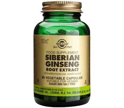  SOLGAR SIBERIAN GINSENG ROOT EXTRACT vcaps 60s, fig. 1 