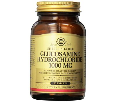  SOLGAR GLUCOSAMINE.HCL1000mg (shellf-free) tabs 60s, fig. 1 