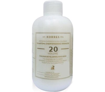 KORRES Abyssinia Superior Gloss Colorant γαλάκτωμα ενεργοποιήσης χρώματος 20, 150mL
