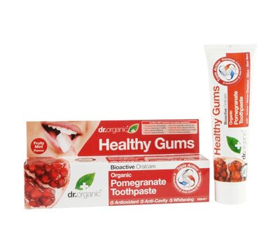  Dr.Organic Organic Pomegranate Toothpaste, 100ml, fig. 1 
