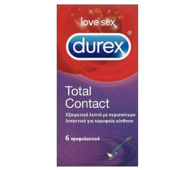 DUREX Προφυλακτικά Total Contact 6 τεμαχια