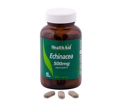HEALTH AID Echinacea 500mg, 60 Tablets