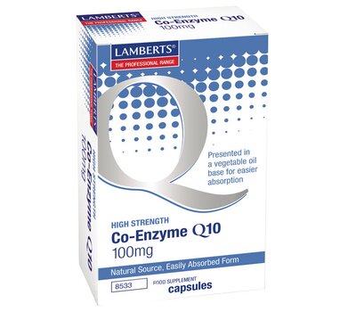 LAMBERTS Co-Enzyme Q10 100mg 30 Capsules
