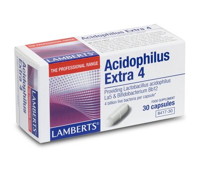 LAMBERTS Acidophilus Extra 4 Προβιοτικό Σκεύασμα 30 Capsules