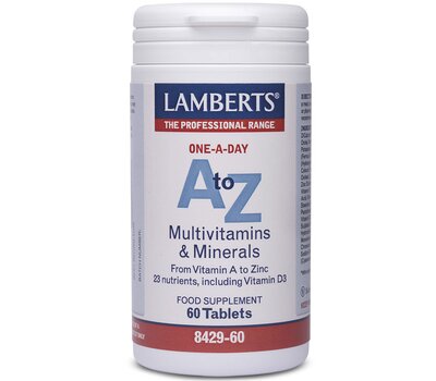 LAMBERTS A to Z Multivitamins Πολυβιταμίνη 60 Ταμπλέτες