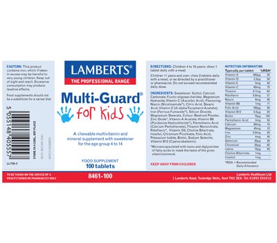  LAMBERTS Multi Guard For Kids 30Tabs, fig. 2 