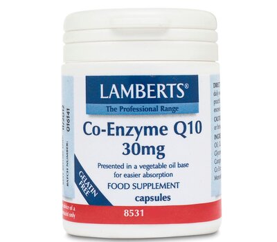 LAMBERTS Co-Enzyme Q10 30mg 30 Capsules