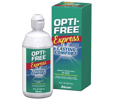 OPTI-FREE Express Διάλυμα Απολύμανσης Πολλαπλών Χρήσεων, 355ml
