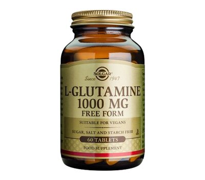  SOLGAR L-GLUTAMINE 1000mg tabs 60s, fig. 1 