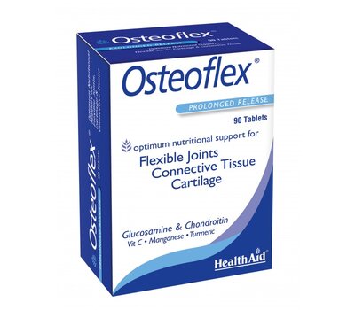  HEALTH AID Osteoflex Blister Γλυκοσαμίνη, Χονδροϊτίνη, Turmeric 90 Ταμπλέτες, fig. 1 