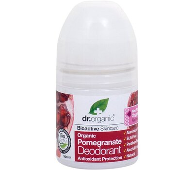  Dr.Organic Organic Pomegranate Deodorant Αποσμητικό Με Βιολογικό Ρόδι, 50ml, fig. 1 