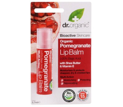  Dr.Organic Organic Pomegranate Lip Balm, 5,7ml, fig. 1 