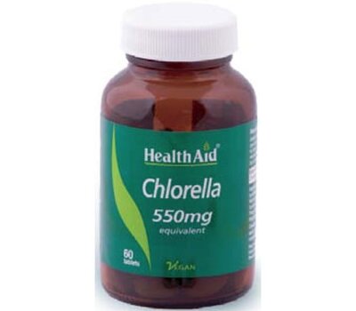 HEALTH AID Chlorella 550mg, 60 Vetabs