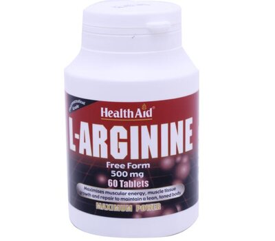  HEALTH AID L-Arginine 500mg 60Tabs, fig. 1 