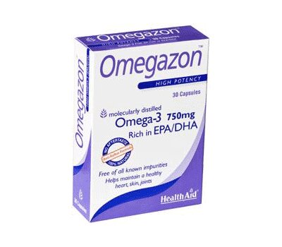  HEALTH AID Omegazon Capsules 750 mg 60 Κάψουλες, fig. 1 
