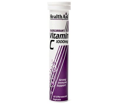  HEALTH AID Vitamin C 1000mg Φραγκοστάφυλο 20 Eff Tabs, fig. 1 