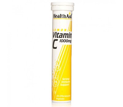  HEALTH AID Vitamin C 1000mg Λεμόνι 20 Eff Tabs, fig. 1 