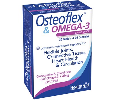  HEALTH AID Osteoflex & Omega 3 Duo 750mg 60Caps, fig. 1 