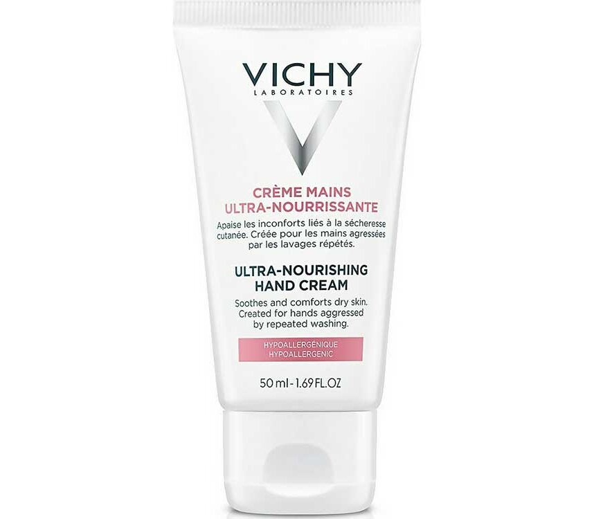 VICHY Ultra Hand Cream Θρεπτική Κρέμα Χεριών, 50ml. 
